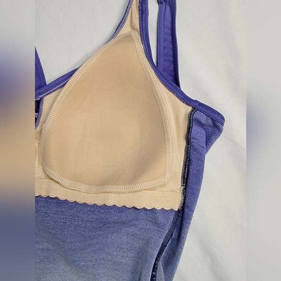 Lands' End V-Neck Wrap Slendersuit Tummy Control Swimsuit Size 10 - Picture 2 of 10